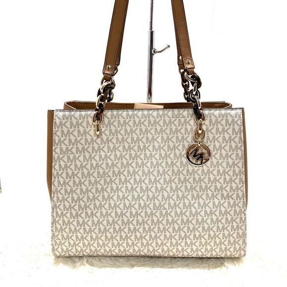 NWT! || Michael Kors SOFIA Tote Handbag Large Msrp:$428.00 - Picture 1 of 8